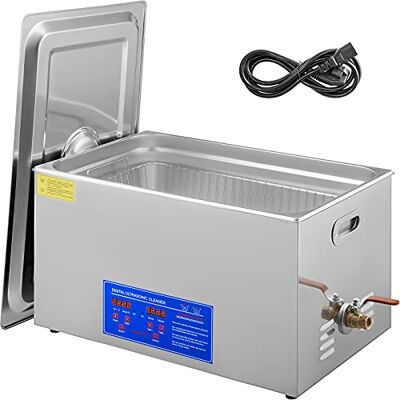 VEVOR Ultraschallreiniger Reiniger ultraschallgerät Ultraschallreinigungsgerät Ultrasonic Cleaner mit Heizung Digital Timer for Glasses Jewellery False Teeth Coins VEVOR Ultraschallreiniger Reiniger ultraschallgerät Ultraschallreinigungsgerät Ultrasonic Cleaner mit Heizung Digital Timer for Glasses Jewellery False Teeth Coins