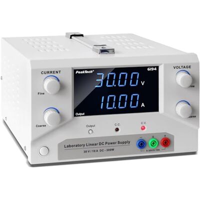 PeakTech 6194-2CH Labornetzteil DC 0-30V 0-10A 300W Labornetzgerät PeakTech 6194-2CH Labornetzteil DC 0-30V 0-10A 300W Labornetzgerät