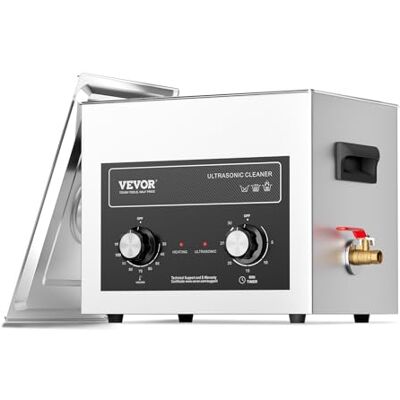 VEVOR 10 L Ultraschallreiniger mit Heiztimer & Korb, professionelle digitale Schallkavitationsmaschine, 240 W Reinigungsmaschine für Laborwerkzeuge Metallteile Vergaser Messing Autoteile Motorteile VEVOR 10 L Ultraschallreiniger mit Heiztimer & Korb, professionelle digitale Schallkavitationsmaschine, 240 W Reinigungsmaschine für Laborwerkzeuge Metallteile Vergaser Messing Autoteile Motorteile