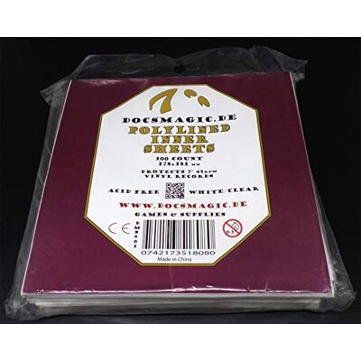 docsmagic.de 100 Polylined Paper Inner Sleeves for 7" 45rpm Vinyl Records White Schallplatten Hüllen Weiss docsmagic.de 100 Polylined Paper Inner Sleeves for 7" 45rpm Vinyl Records White Schallplatten Hüllen Weiss