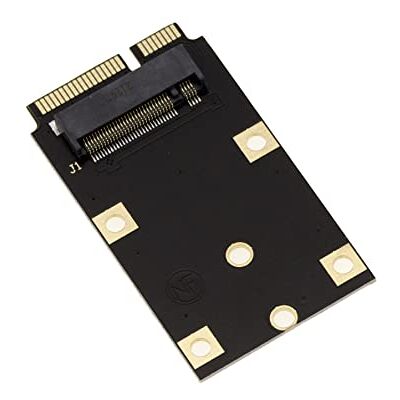 KALEA-INFORMATIQUE M2 M Key auf miniPCIe Adapter, um eine M.2-Karte an einem Mini PCIe Full Size Port zu montieren. KALEA-INFORMATIQUE M2 M Key auf miniPCIe Adapter, um eine M.2-Karte an einem Mini PCIe Full Size Port zu montieren.