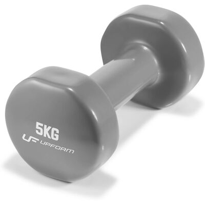 UpForm Vinyl Kurzhantel - 5kg - Sicherer Griff - Hantel UpForm Vinyl Kurzhantel - 5kg - Sicherer Griff - Hantel