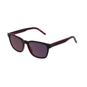 Hugo HG 1243/S Herren-Sonnenbrille Vollrand Eckig Acetat-Gestell, schwarz