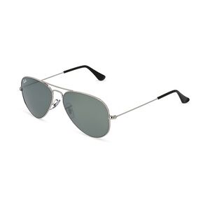 Ray Ban Ray-Ban RB 3025 AVIATOR LARGE METAL Unisex-Sonnenbrille Vollrand Pilot Metall-Gestell, silber