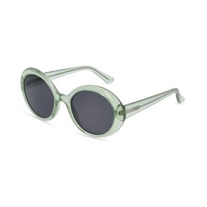 Fielmann OU 028 SUN FA Damen-Sonnenbrille Vollrand Rund Acetat-Gestell, grün