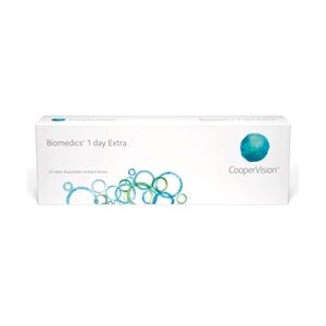 CooperVision Biomedics 1 day Extra (30er Packung) Tageslinsen (-2.75 dpt & BC 8.6) mit UV-Schutz