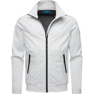 RAGWEAR Wasserdichte Übergangsjacke mit hohem Kragen "Collwie" White XXL RAGWEAR Wasserdichte Übergangsjacke mit hohem Kragen "Collwie" White XXL