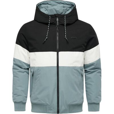 RAGWEAR Gefütterte Bomberjacke mit Kapuze "Jinig Warm YOUMODO" Stone Blue L RAGWEAR Gefütterte Bomberjacke mit Kapuze "Jinig Warm YOUMODO" Stone Blue L