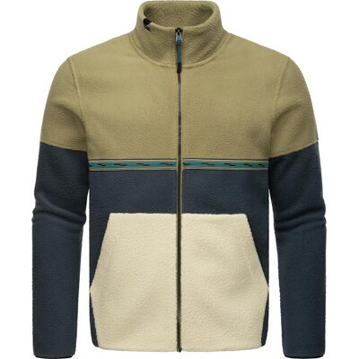 RAGWEAR Fleecejacke mit hohem Kragen "Lonndy" Olive M RAGWEAR Fleecejacke mit hohem Kragen "Lonndy" Olive M