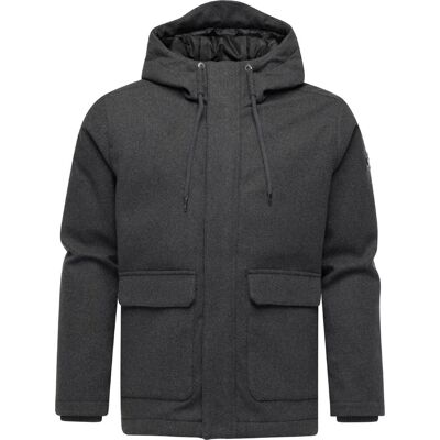 RAGWEAR Winterjacke mit Wollmantel Haptik "Mr Them Felt" Dark Grey XL RAGWEAR Winterjacke mit Wollmantel Haptik "Mr Them Felt" Dark Grey XL