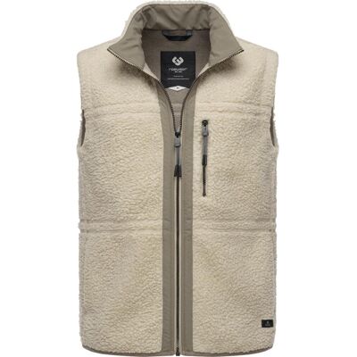 RAGWEAR Ärmellose Teddyfleece Jacke "Noory Vest" Ecru XXXL RAGWEAR Ärmellose Teddyfleece Jacke "Noory Vest" Ecru XXXL