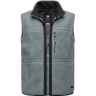 RAGWEAR Ärmellose Teddyfleece Jacke "Noory Vest" Grey XL RAGWEAR Ärmellose Teddyfleece Jacke "Noory Vest" Grey XL