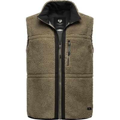 RAGWEAR Ärmellose Teddyfleece Jacke "Noory Vest" Mocca XXXL RAGWEAR Ärmellose Teddyfleece Jacke "Noory Vest" Mocca XXXL