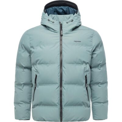 RAGWEAR Winter Steppjacke mit Kapuze "Norgos" Stone Blue M RAGWEAR Winter Steppjacke mit Kapuze "Norgos" Stone Blue M