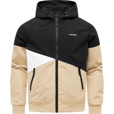 RAGWEAR Wasserdichte Übergangsjacke mit Kapuze "Renad" Dark Combo XXL RAGWEAR Wasserdichte Übergangsjacke mit Kapuze "Renad" Dark Combo XXL