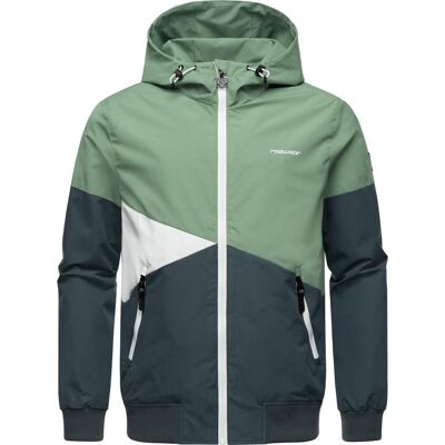 RAGWEAR Wasserdichte Übergangsjacke mit Kapuze "Renad" Dark Grey XXXL RAGWEAR Wasserdichte Übergangsjacke mit Kapuze "Renad" Dark Grey XXXL