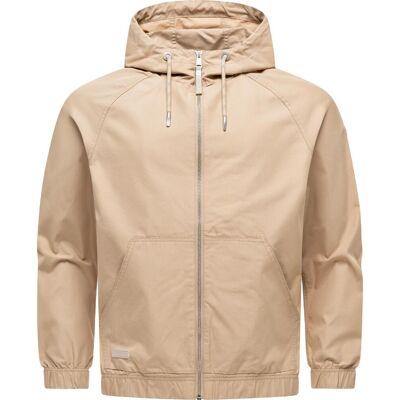 RAGWEAR Leichte Übergangsjacke mit verstellbarer Kapuze "Roog YOUMODO" Sand S RAGWEAR Leichte Übergangsjacke mit verstellbarer Kapuze "Roog YOUMODO" Sand S