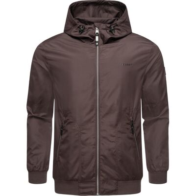 RAGWEAR Leichte Übergangsjacke mit Kapuze "Stewie II" Dark Brown M RAGWEAR Leichte Übergangsjacke mit Kapuze "Stewie II" Dark Brown M