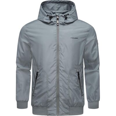 RAGWEAR Leichte Übergangsjacke mit Kapuze "Stewie II" Grey L RAGWEAR Leichte Übergangsjacke mit Kapuze "Stewie II" Grey L
