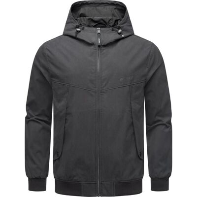 RAGWEAR Leichte Übergangsjacke Sommerjacke kurz "Tyller" Black M RAGWEAR Leichte Übergangsjacke Sommerjacke kurz "Tyller" Black M