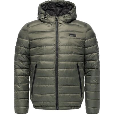 RAGWEAR Gesteppte Winterjacke mit verstellbarer Kapuze "Vellos YOUMODO" Dark Olive M RAGWEAR Gesteppte Winterjacke mit verstellbarer Kapuze "Vellos YOUMODO" Dark Olive M