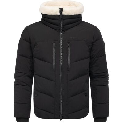 STONE HARBOUR Winter Steppjacke mit kuscheligem Kragen "Ansello XX" Black M STONE HARBOUR Winter Steppjacke mit kuscheligem Kragen "Ansello XX" Black M