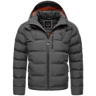 STONE HARBOUR Kurze Winter Steppjacke "Arvidoo" Anthracite XXXL STONE HARBOUR Kurze Winter Steppjacke "Arvidoo" Anthracite XXXL