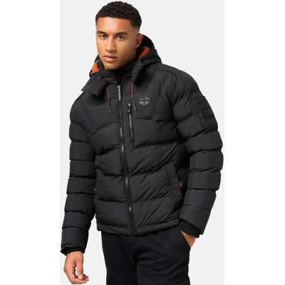 STONE HARBOUR Kurze Winter Steppjacke "Arvidoo" Black XL STONE HARBOUR Kurze Winter Steppjacke "Arvidoo" Black XL