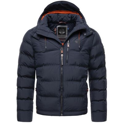 STONE HARBOUR Kurze Winter Steppjacke "Arvidoo" Navy XXXL STONE HARBOUR Kurze Winter Steppjacke "Arvidoo" Navy XXXL