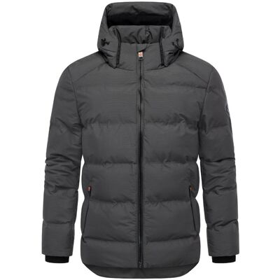 STONE HARBOUR Winter Steppjacke mit Kapuze "Gavriloo XX" Anthracite M STONE HARBOUR Winter Steppjacke mit Kapuze "Gavriloo XX" Anthracite M