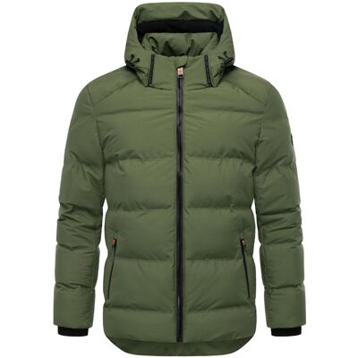 STONE HARBOUR Winter Steppjacke mit Kapuze "Gavriloo XX" Pine Olive L STONE HARBOUR Winter Steppjacke mit Kapuze "Gavriloo XX" Pine Olive L