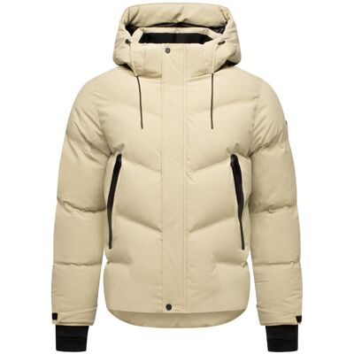 STONE HARBOUR Winter Steppjacke mit Kapuze "Livianoo XX" Sand XXL STONE HARBOUR Winter Steppjacke mit Kapuze "Livianoo XX" Sand XXL