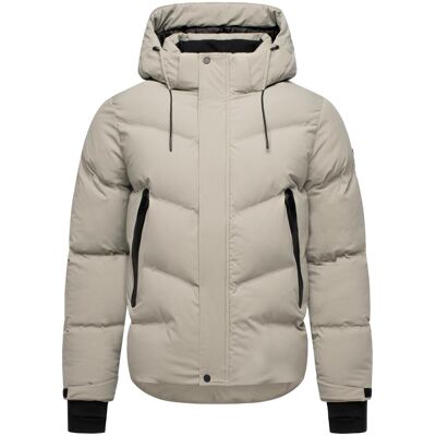STONE HARBOUR Winter Steppjacke mit Kapuze "Livianoo XX" Silver Grey S STONE HARBOUR Winter Steppjacke mit Kapuze "Livianoo XX" Silver Grey S
