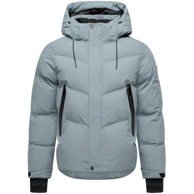 STONE HARBOUR Winter Steppjacke mit Kapuze "Livianoo XX" Stormy Blue M STONE HARBOUR Winter Steppjacke mit Kapuze "Livianoo XX" Stormy Blue M