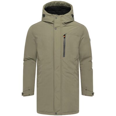 STONE HARBOUR Winterparka mit Fleece gefütterter Kapuze "Phinoo XX" Dusty Olive XXXL STONE HARBOUR Winterparka mit Fleece gefütterter Kapuze "Phinoo XX" Dusty Olive XXXL