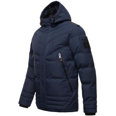 STONE HARBOUR Romaan Navy Herren Steppjacke - Jacken STONE HARBOUR Romaan Navy Herren Steppjacke - Jacken
