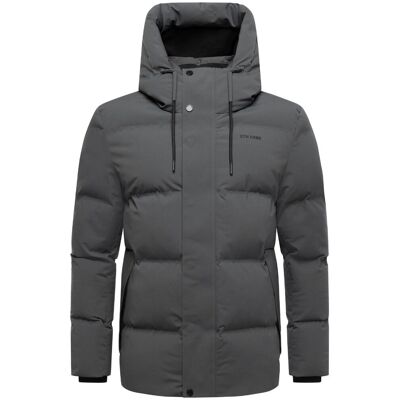 STONE HARBOUR Steppjacke mit Kapuze "Taviaan XX" Anthracite S STONE HARBOUR Steppjacke mit Kapuze "Taviaan XX" Anthracite S