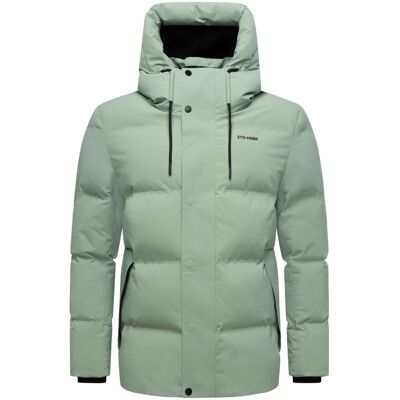 STONE HARBOUR Steppjacke mit Kapuze "Taviaan XX" Ice Green S STONE HARBOUR Steppjacke mit Kapuze "Taviaan XX" Ice Green S
