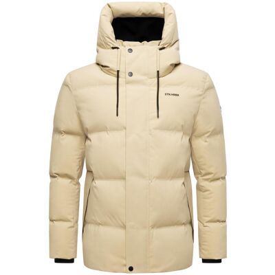 STONE HARBOUR Steppjacke mit Kapuze "Taviaan XX" Sand XXXL STONE HARBOUR Steppjacke mit Kapuze "Taviaan XX" Sand XXXL