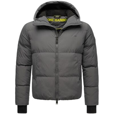 STONE HARBOUR Winter Steppjacke mit Kapuze "Tayroos XX" Anthracite S STONE HARBOUR Winter Steppjacke mit Kapuze "Tayroos XX" Anthracite S