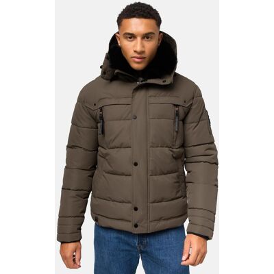 STONE HARBOUR Winter Steppjacke "Witaas" Stone Brown XXXL STONE HARBOUR Winter Steppjacke "Witaas" Stone Brown XXXL