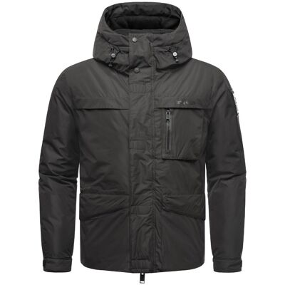 STONE HARBOUR Fleece-gefütterte Winterjacke "Yorchii XX" Black XXL STONE HARBOUR Fleece-gefütterte Winterjacke "Yorchii XX" Black XXL