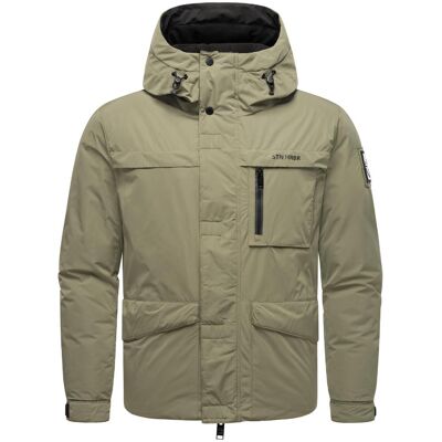 STONE HARBOUR Fleece-gefütterte Winterjacke "Yorchii XX" Dusty Olive M STONE HARBOUR Fleece-gefütterte Winterjacke "Yorchii XX" Dusty Olive M