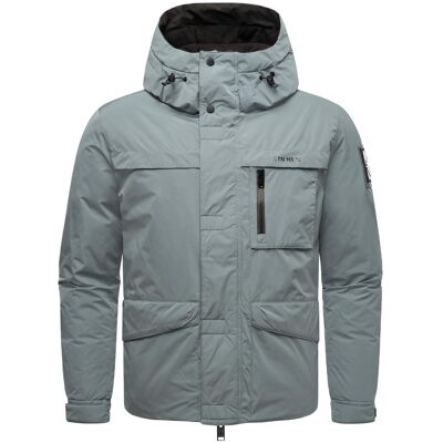STONE HARBOUR Fleece-gefütterte Winterjacke "Yorchii XX" Stormy Blue M STONE HARBOUR Fleece-gefütterte Winterjacke "Yorchii XX" Stormy Blue M