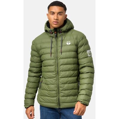 STONE HARBOUR Gefütterte Winter Steppjacke mit Kapuze "Zaharoo" Olive Leaf XXL STONE HARBOUR Gefütterte Winter Steppjacke mit Kapuze "Zaharoo" Olive Leaf XXL