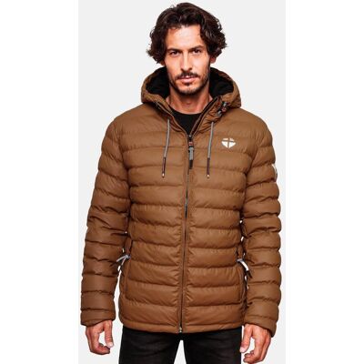 STONE HARBOUR Gefütterte Winter Steppjacke mit Kapuze "Zaharoo" Tobacco XXL STONE HARBOUR Gefütterte Winter Steppjacke mit Kapuze "Zaharoo" Tobacco XXL