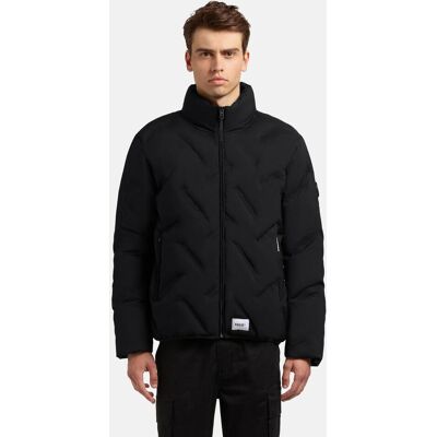 KHUJO Winterjacke mit auffälliger Steppung "Clover" Black M KHUJO Winterjacke mit auffälliger Steppung "Clover" Black M