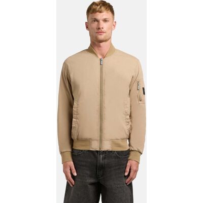 KHUJO Leichte Bomberjacke "Tawas" Dark Beige L KHUJO Leichte Bomberjacke "Tawas" Dark Beige L