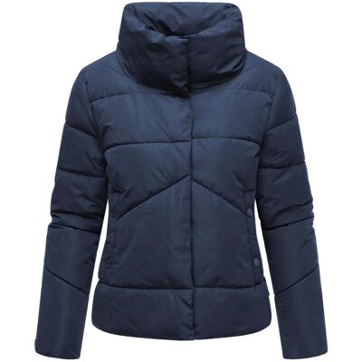 MARIKOO Warme Winterjacke mit hohem Kragen "Jalliaa 16" Navy XXXL MARIKOO Warme Winterjacke mit hohem Kragen "Jalliaa 16" Navy XXXL