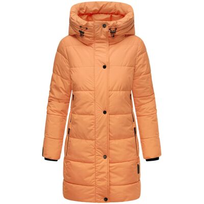 MARIKOO Steppmantel mit Kapuze "Karumikoo XVI" Apricot Sorbet XS MARIKOO Steppmantel mit Kapuze "Karumikoo XVI" Apricot Sorbet XS